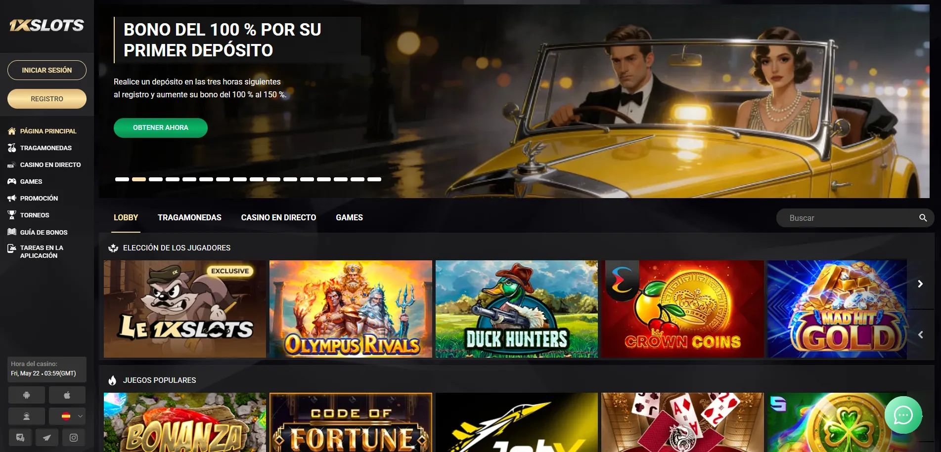 1xSlots - casino en línea: comparativa con casinos generalistas